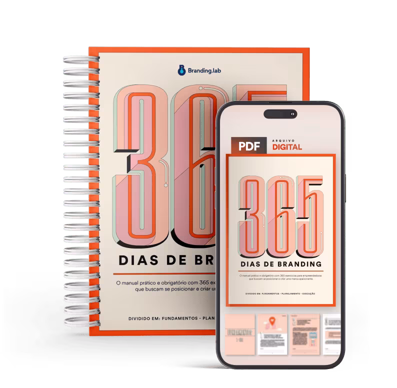 Livro 365 Dias de Branding físico e digital