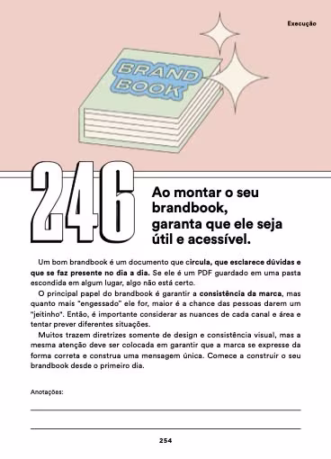 Página do livro 365 Dias de Branding