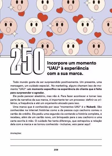 Página do livro 365 Dias de Branding