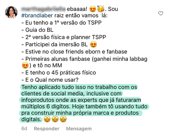 Depoimento 365 Dias de Branding 2