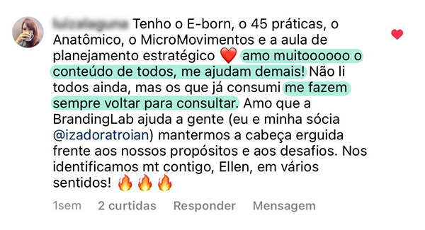 Depoimento 365 Dias de Branding 4