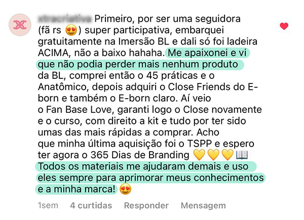 Depoimento 365 Dias de Branding 5